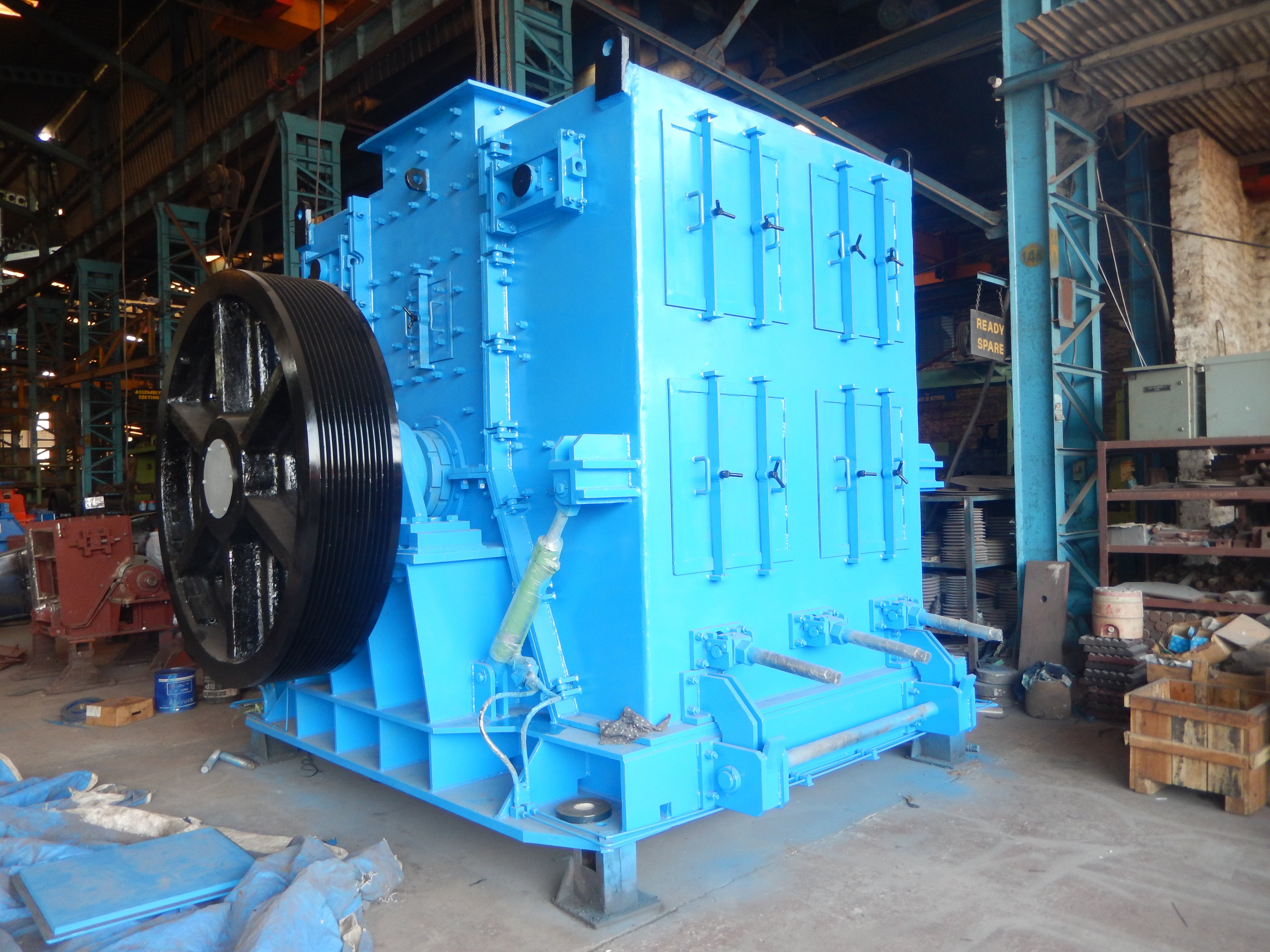 Open Bottom Hammer Mill